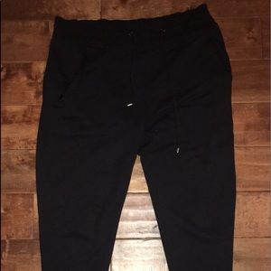 Black joggers